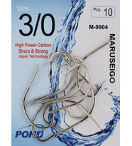 Pohu M-9904 Sb No: 3/0 10'lu Paket  Olta Iğnesi