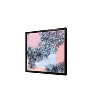 Pembe Gri Soyut II Çerçeveli Mdf Tablo