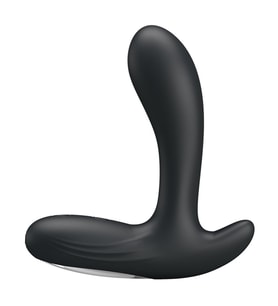 Lilitu Shop USB Şarjlı 30 Modlu Titreşimli Prostat Vibratör ve Anal Plug Siyah