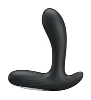 Lilitu Shop USB Şarjlı 30 Modlu Titreşimli Prostat Vibratör ve Anal Plug Siyah