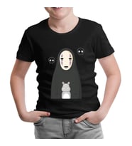 Sprited Away - Kaonashi Siyah Çocuk Tshirt