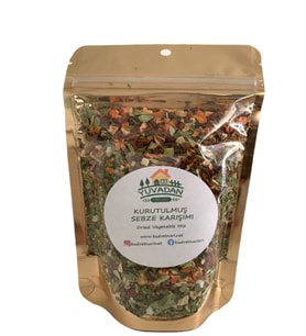 YUVADAN Sebze Kurusu - Kurutulmuş Sebze - Kuru Sebze Karışımı - Sebze Kurusu 100gr (100 gr)