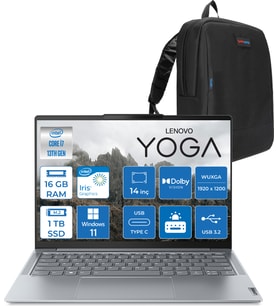 Lenovo yoga Slim 6 14IRH8 Intel Core I7 13700H 16 GB 1tb SSD 14" Wuxga 400NITS OLED W11HOME Taşınabilir Bilgisayar  883E0005YTR06+ZETTAÇANTA