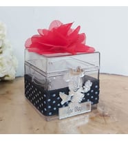15 Adet Minnie Mouse Şeffaf Kutuda Doğum Günü Hediyesi-