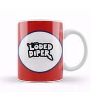 Loaded Diaper LOGO Kupa Bardak Porselen