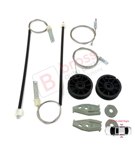 Peugeot 206 CC 2D 2000-2008 2-Kapı Coupe Cabrio 922457 922458 İçin Arka Sağ Sol Cam Kriko Tamir Seti