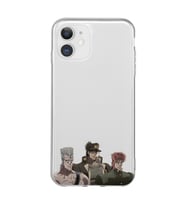 Iphone 11 Uyumlu JoJo's Bizarre Adventure Tasarımlı Şeffaf Telefon Kılıfı