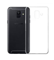 Samsung Galaxy A6 Ultra İnce Silikon Kılıf Şeffaf