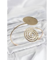 Pazu Bileklik Gold Renk Pirinç Bohem Tarz Model