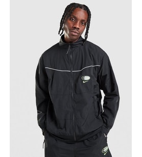 Nsw Air Max 95 Wvn Jkt Hoodie Siyah Erkek Spor Ceket
