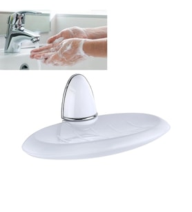 Durukar® Lüks Milenyum Sabunluk Dekoratif Beyaz Sabun Tutucu Stand
