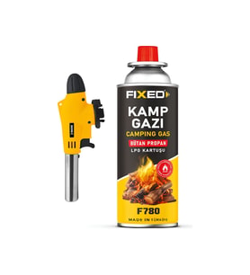 FİXONİC SGS782 Kamp Pürmüz Gaz Seti (Pürmüz Başlığı+Kamp Gazı)