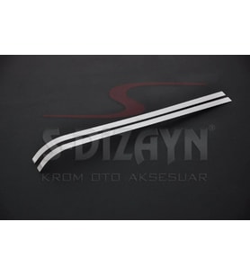 Drs Tuning Peugeot Bipper Uyumlu Krom Sürgülü Kapı Çıtası 2 Parça 2008 Üzeri