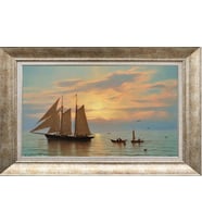 GÜMÜŞ ÇERÇEVELİ TABLO N1041