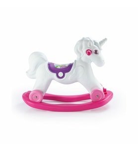 2509 Tekerlekli Unicorn Sallanan At-Dolu