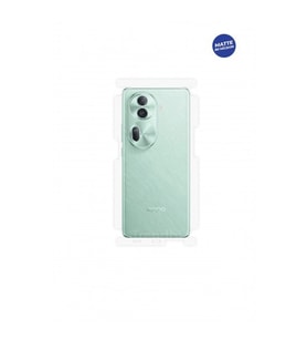 Oppo Reno 11 Mat Arka ve Yan Koruyucu Tpu Film