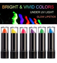 Northcity UV Neon Ruj Yüz Boyama – Karanlıkta Parlayan 6 Renk Set