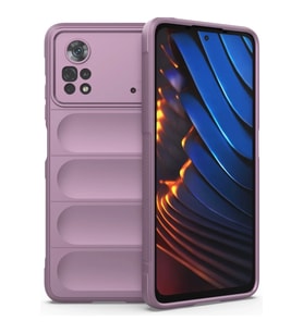Poco X4 Pro 5G Kılıf Optimum Silikon - Mor