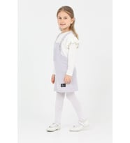 Kız Çocuk Salopet 2'li Elbise (Salopet Elbise+Bady Bluz)12182 EFTELYA
