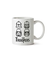 The Troopers Beatles Star Wars iki Tarafı Baskılı Kupa Bardak