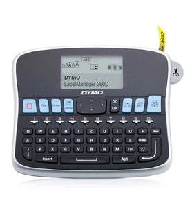 DYMO Label Manager 360D Şarj Edilebilir Masa Üstü Kullanılabilir Etiketleme Makinesi
