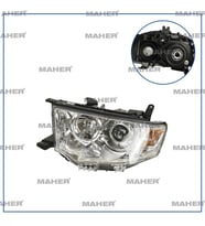 Far L200 2010-2014 Mercekli Xenon Tip Sol (Oem No:8301A877)