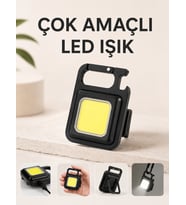 Kamp Işığı Çok Fonksiyonlu Taşınabilir Anahtarlık Kapak Açma Manyetik Özelliği