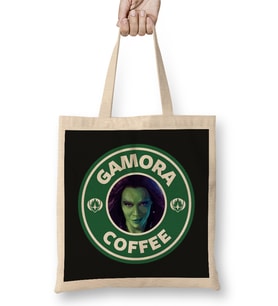 Guardians Of The Galaxy Gamora Coffee Bez Çanta Uzun Saplı