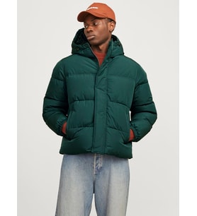 Jack & Jones Erkek Kapüşonlu Şişme Mont - 12256974