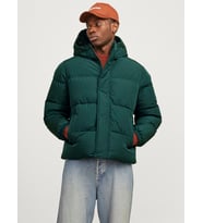 Jack & Jones Erkek Kapüşonlu Şişme Mont - 12256974