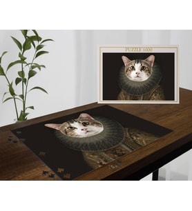 BK Gift Evcil Dostlara Özel 1000 Parça Profesyonel Puzzle, Evcil Dost Portre, Evcil Hayvan Puzzle-10