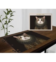 BK Gift Evcil Dostlara Özel 1000 Parça Profesyonel Puzzle, Evcil Dost Portre, Evcil Hayvan Puzzle-10