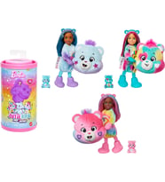 Barbie Cutie Reveal Sevimli Ayıcıklar Chelsea Küçük Bebek Ve Aksesuarları, Pelüş Hayvan Kostümü Ve R (Çok Renkli)