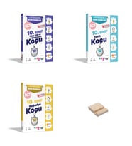 ORİGAMİ 10. Sınıf Edebiyat Tarih Coğrafya Soru Bankası 3lü Set + Telefon Standı