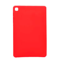 Samsung Galaxy Tab S6 Lite P610 Kılıf Pürüzsüz Mat Yumuşak Esnek New Style Tablet Case (Kırmızı)