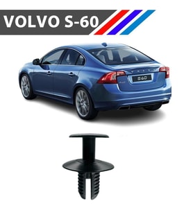 Volvo S60 Davlumbaz Klipsi 81471-911-992 M1700-26 25 Adet