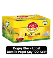 Doğuş Black Label Demlik Çay 100 Adet