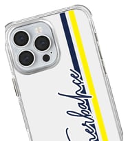 x Dekomus Lisanslı Fenerbahçe Iphone 16 Promax El Yazılı Sarı Lacivert Şeffaf Telefon Kılıfı "Dekomus Cep Defteri Hediyeli"