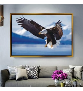 Altın Çerçeveli dekoratif tablo l404 (Gold)