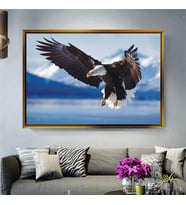 Altın Çerçeveli dekoratif tablo l404 (Gold)