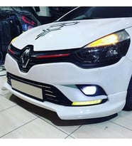 Renault Clio 4 Makyajlı Kasa Ön Ek Karlık Mat Siyah Plastik