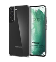 Microsonic Samsung Galaxy S22 Plus Kılıf Non Yellowing Crystal Clear Sararma Önleyici Kristal Şeffaf (Renksiz)