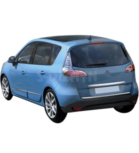 Renault Scenic 3 Krom Bagaj Alt Çıtası 2010-2013