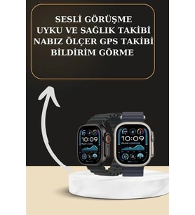 Akıllı Saat Sesli Görüşme Titreşimli Gps Bağlantısı Müzik Dinleme Sosyal Medya Bildirimleri