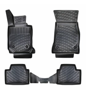 Rizline Toyota Hilux 2004-2015 Uyumlu 3D Havuzlu Paspas (Karışık)