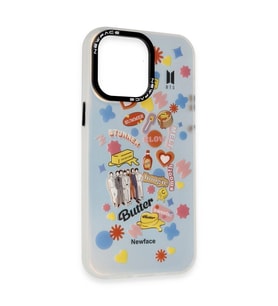 Apple İphone 14 Pro Max Kılıf Estoril Desenli Kapak - Estoril - 16
