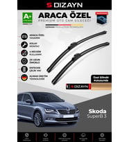 Skoda SuperB Ön Cam Silecek Seti 2015-2023 Premium Araca Özel 65-45 Cm A+ Kalite