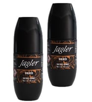 JAGLER Hero Roll-On Deodorant 50ml – Kalıcı Ferahlık ve Etkileyici Koku 2 ADET
