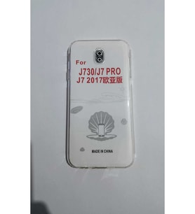 Samsung J 7 Pro Şeffaf Telefon Kılıf Modeli
