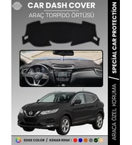 NİSSAN QASHQAİ J11 (2013-2020) Torpido Örtüsü Ön Göğüs Koruma Araca Özel UV Koruma